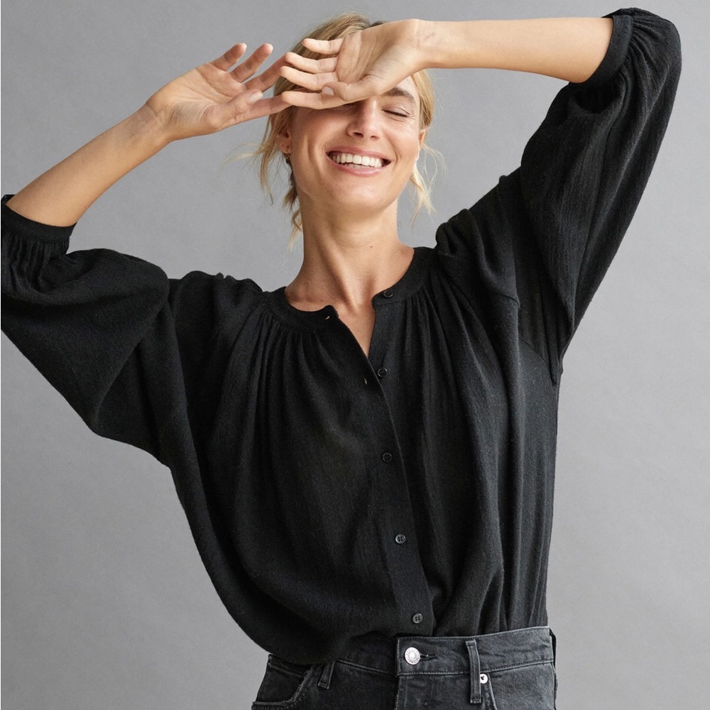 Jenni Kayne Long-Sleeve Willow Blouse